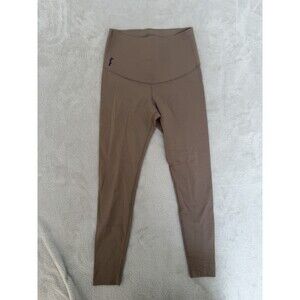 Fanka Body Sculpt Reversible Leggings Womens S Tan Gym Compression